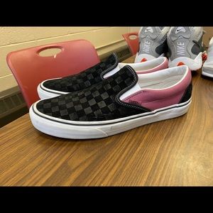 COPY - Vans Slip-on suede checkered sz11